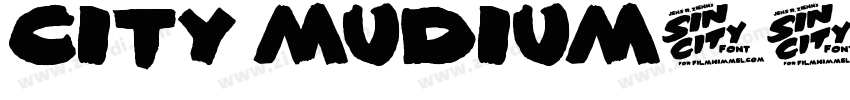 city mudium字体转换